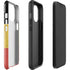 Belgium Flag Distressed iPhone 14 Pro Max Impact Case