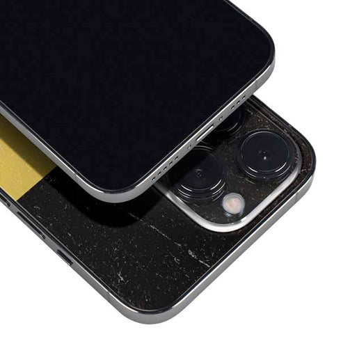 Belgium Flag Distressed iPhone 14 Pro Skin