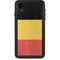 Belgium Flag Distressed iPhone XR Waterproof Case