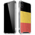 Belgium Flag Distressed iPhone XS Max Clear Case