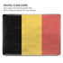 Belgium Flag Distressed MacBook Pro 15in (2016-19) Case plus Skin