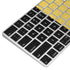Belgium Flag Distressed Magic Keyboard Skin
