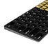 Belgium Flag Distressed Magic Keyboard with Numeric Keypad Skin