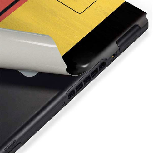 Belgium Flag Distressed Nintendo Switch Bundle Skin