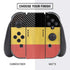 Belgium Flag Distressed Nintendo Switch Bundle Skin