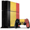 Belgium Flag Distressed PS4 Console and Controller Bundle Skin