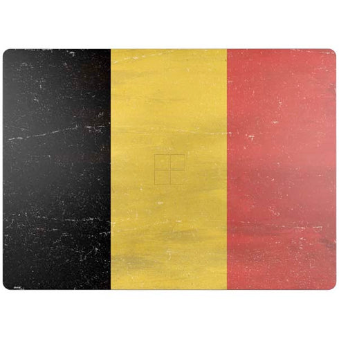 Belgium Flag Distressed Surface Laptop 4 15in Skin
