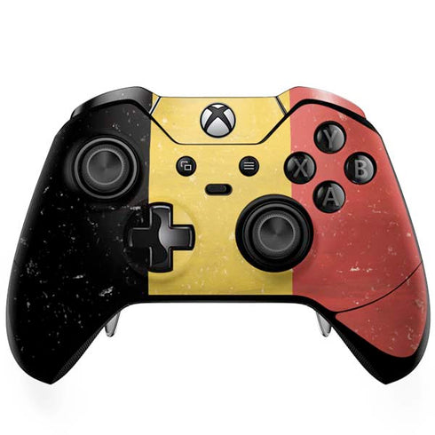Belgium Flag Distressed Xbox One Elite Controller Skin