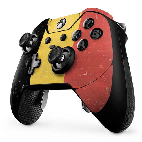 Belgium Flag Distressed Xbox One Elite Controller Skin