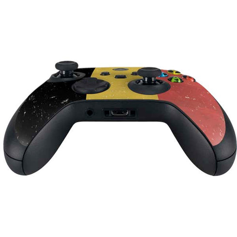 Belgium Flag Distressed Xbox Series X Controller Skin