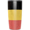 Belgium Flag Distressed Yeti 20oz Tumbler Skin