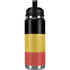 Belgium Flag Distressed YETI Rambler 26oz Bottle Skin