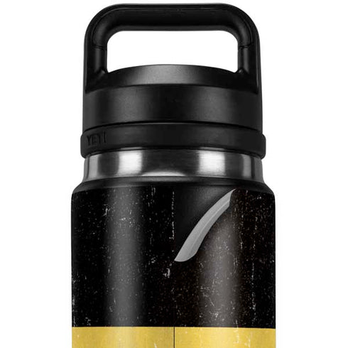 Belgium Flag Distressed YETI Rambler 26oz Bottle Skin