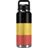 Belgium Flag Distressed YETI Rambler 36oz Bottle Skin