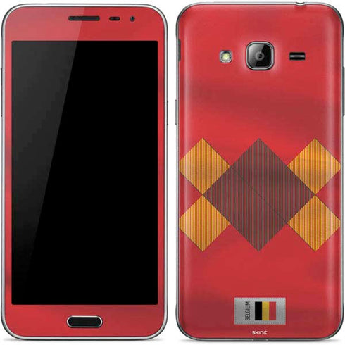 Belgium Soccer Flag Galaxy J3 Skin