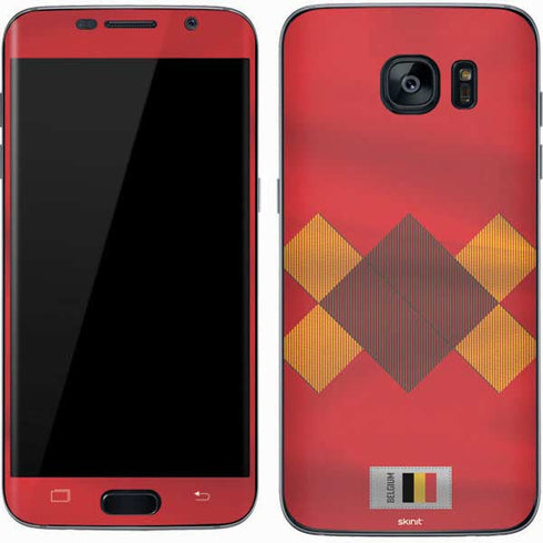 Belgium Soccer Flag Galaxy S7 Skin
