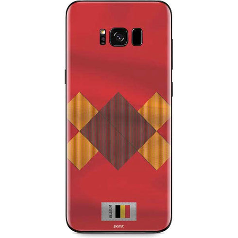 Belgium Soccer Flag Galaxy S8 Plus Skin