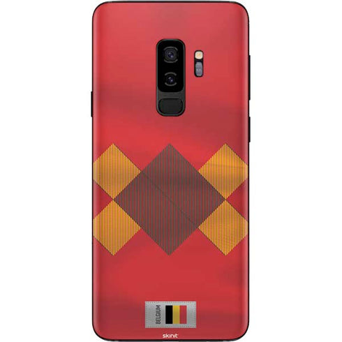 Belgium Soccer Flag Galaxy S9 Plus Skin