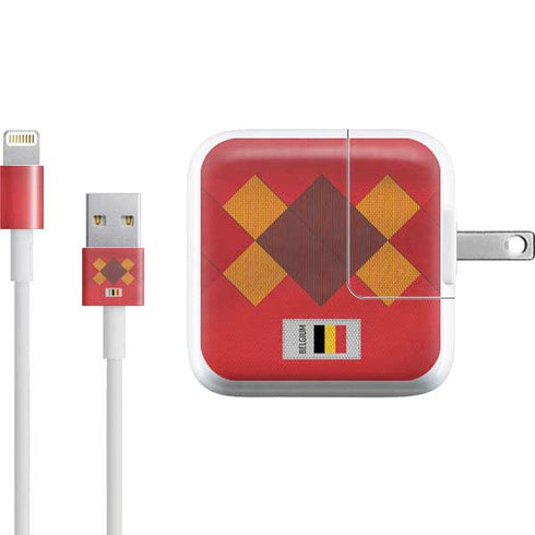 Belgium Soccer Flag iPad Charger (10W USB) Skin