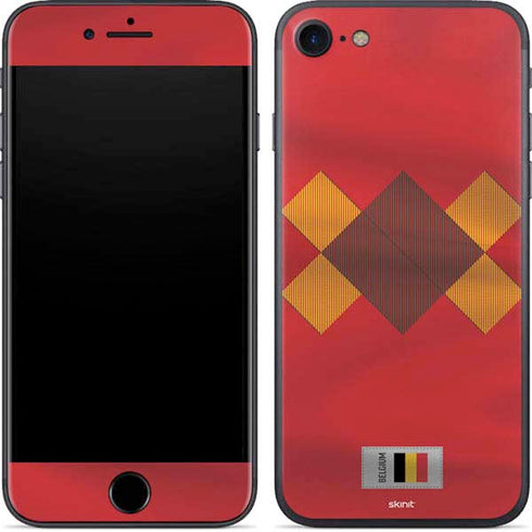 Belgium Soccer Flag iPhone 7 Skin