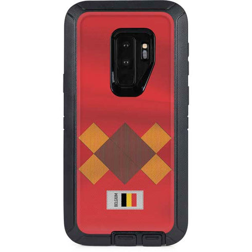 Belgium Soccer Flag Otterbox Defender Galaxy Skin