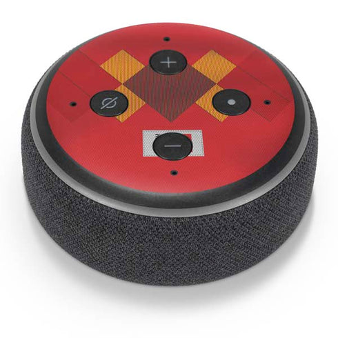 Belgium Soccer Flag Amazon Echo Dot Skin