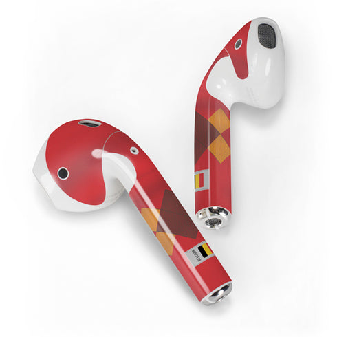 Belgium Soccer Flag Apple AirPods 2 Skin