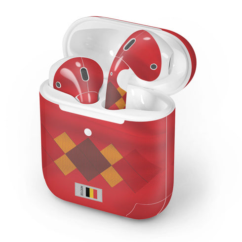 Belgium Soccer Flag Apple AirPods 2 Skin