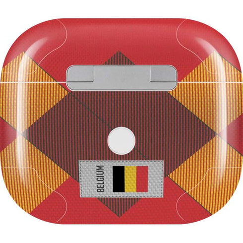 Belgium Soccer Flag Apple AirPods (3rd Gen 2021) Skin