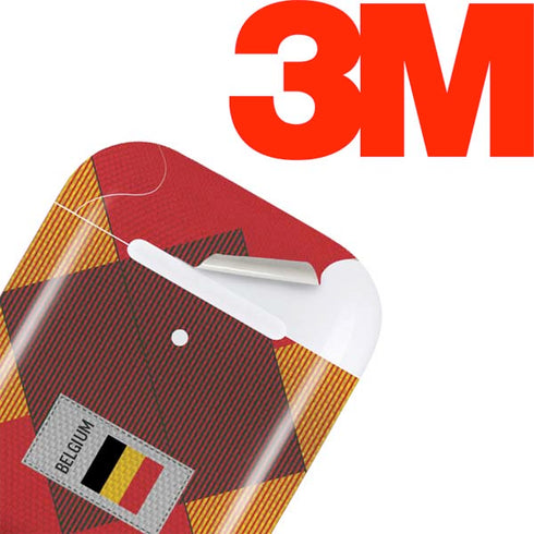 Belgium Soccer Flag Apple AirPods Skin