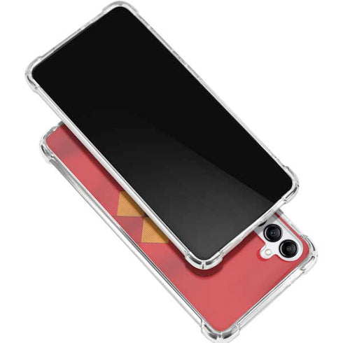 Belgium Soccer Flag Galaxy A15 5G Clear Case