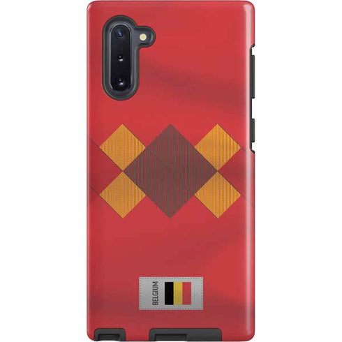 Belgium Soccer Flag Galaxy Note 10 Pro Case
