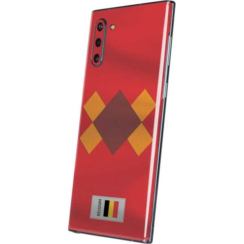 Belgium Soccer Flag Galaxy Note 10 Skin