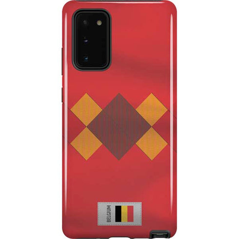 Belgium Soccer Flag Galaxy Note20 5G Pro Case