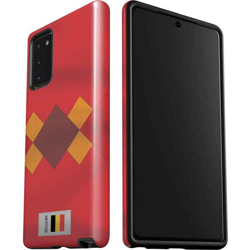 Belgium Soccer Flag Galaxy Note20 5G Pro Case