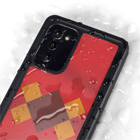 Belgium Soccer Flag Galaxy Note20 5G Waterproof Case