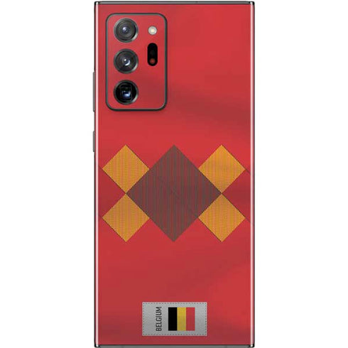 Belgium Soccer Flag Galaxy Note20 Ultra 5G Skin
