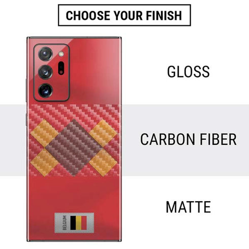 Belgium Soccer Flag Galaxy Note20 Ultra 5G Skin
