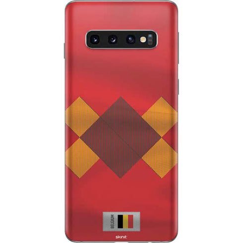 Belgium Soccer Flag Galaxy S10 Skin