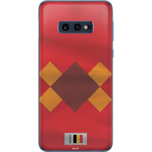 Belgium Soccer Flag Galaxy S10e Skin