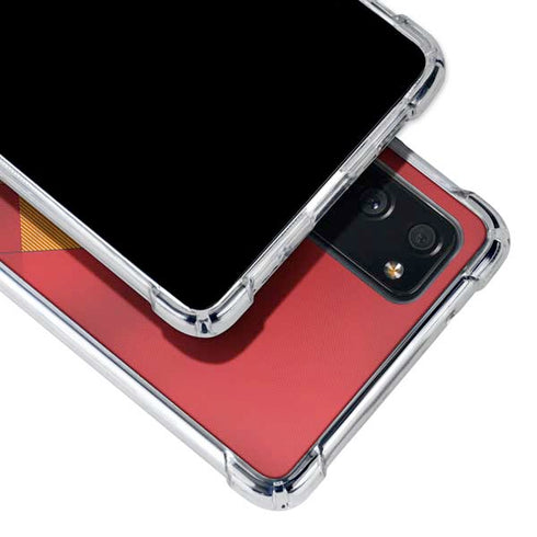 Belgium Soccer Flag Galaxy S20 FE Clear Case