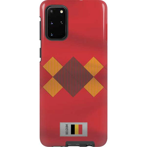 Belgium Soccer Flag Galaxy S20 Plus Pro Case
