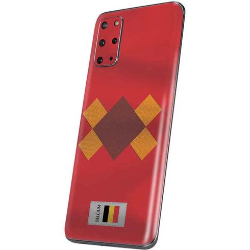 Belgium Soccer Flag Galaxy S20 Plus Skin