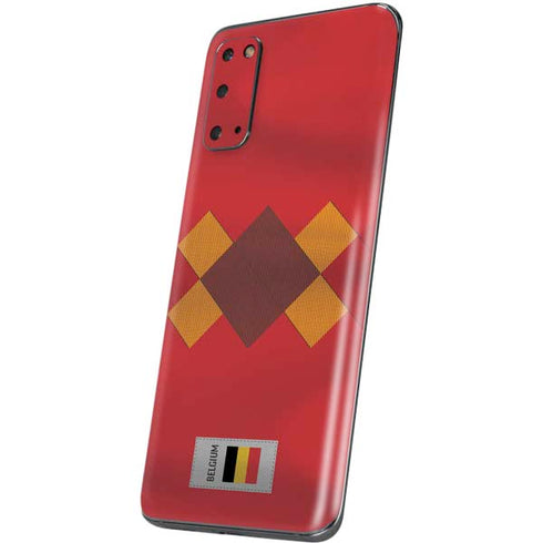 Belgium Soccer Flag Galaxy S20 Skin