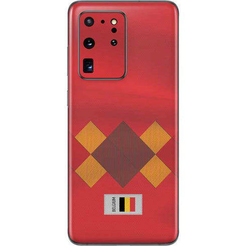 Belgium Soccer Flag Galaxy S20 Ultra 5G Skin