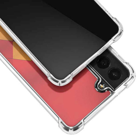 Belgium Soccer Flag Galaxy S22 Plus Clear Case