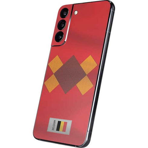 Belgium Soccer Flag Galaxy S22 Plus Skin