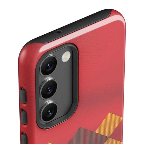 Belgium Soccer Flag Galaxy S23 Plus Pro Case