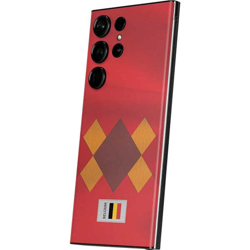 Belgium Soccer Flag Galaxy S23 Ultra Skin