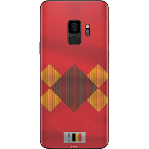 Belgium Soccer Flag Galaxy S9 Skin